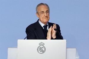 皇马官方：弗洛伦蒂诺提交竞选材料，选举委员会宣布资格有效配图
